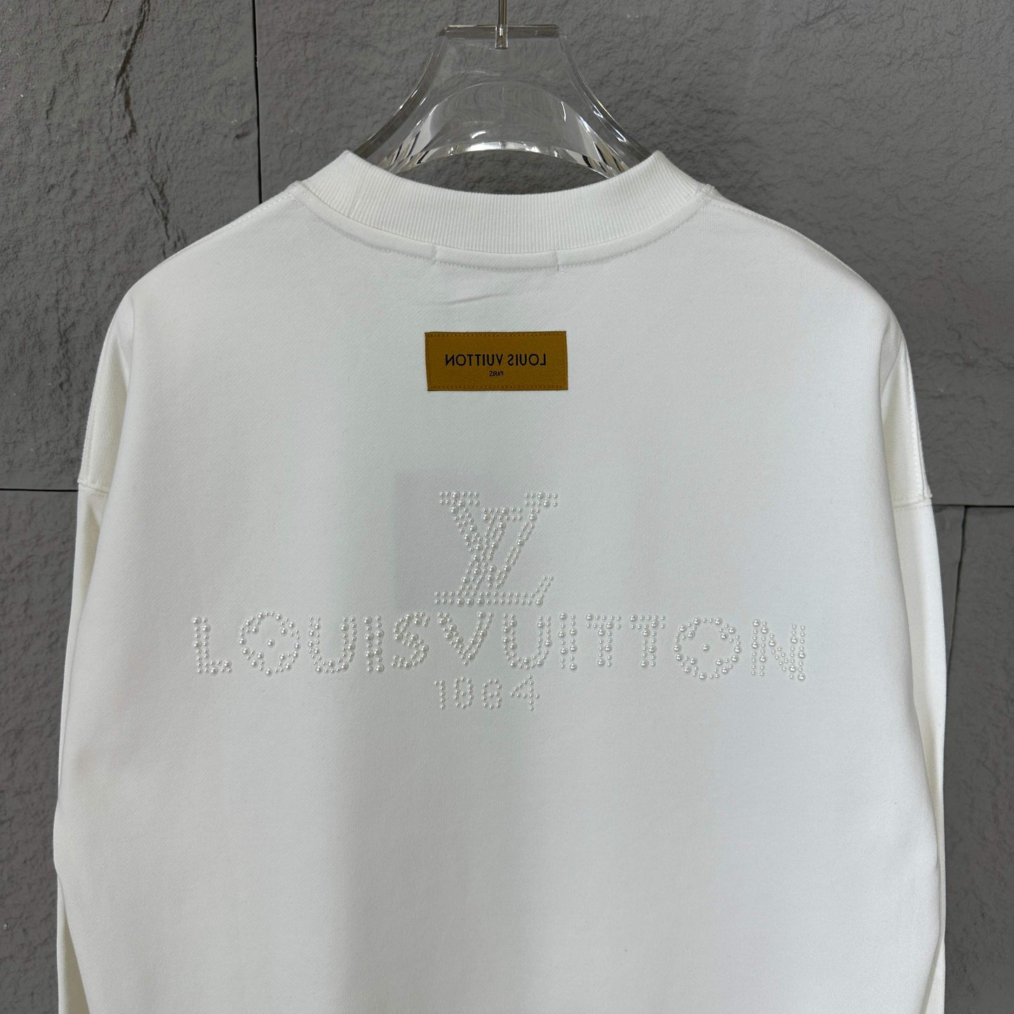 LV Long-Sleeve Crew Neck Sweatshirt 492205