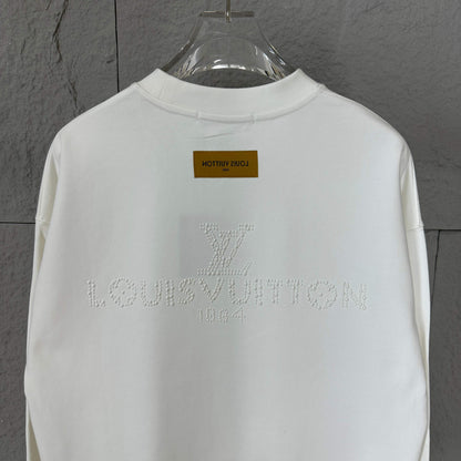 LV Long-Sleeve Crew Neck Sweatshirt 492205