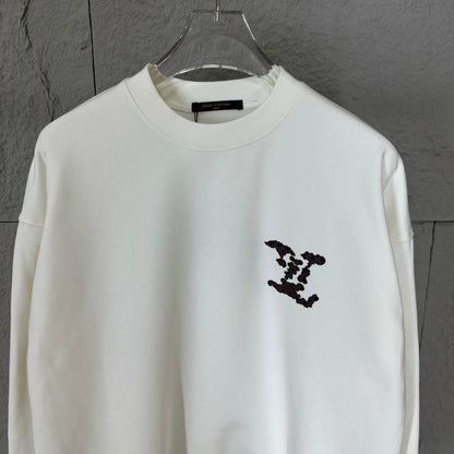 LV Long-Sleeve Crew Neck Sweatshirt 492201