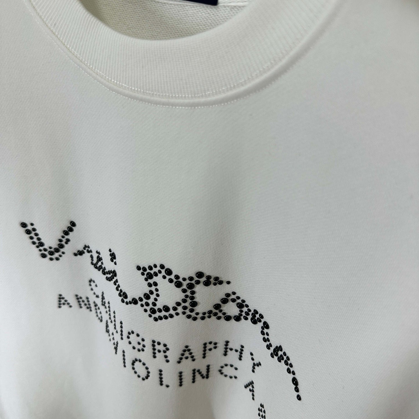 LV Long-Sleeve Crew Neck Sweatshirt 492195