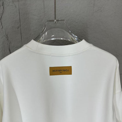 LV Long-Sleeve Crew Neck Sweatshirt 492195