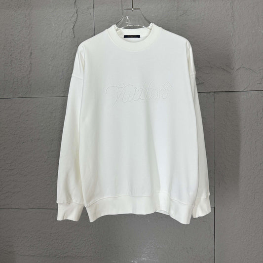 LV Long-Sleeve Crew Neck Sweatshirt 492191
