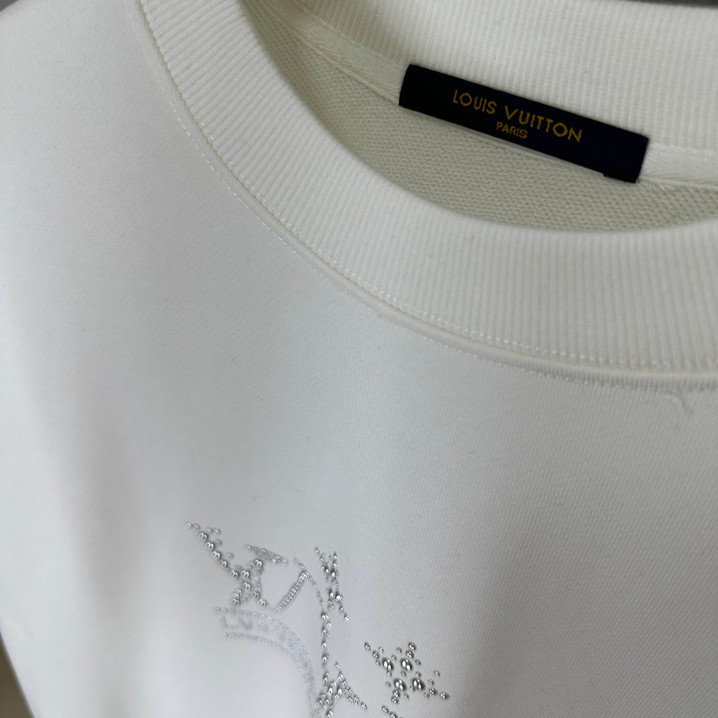 LV Long-Sleeve Crew Neck Sweatshirt 492187