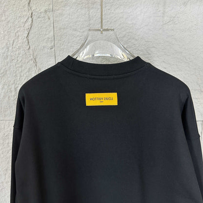 LV Long-Sleeve Crew Neck Sweatshirt 492185