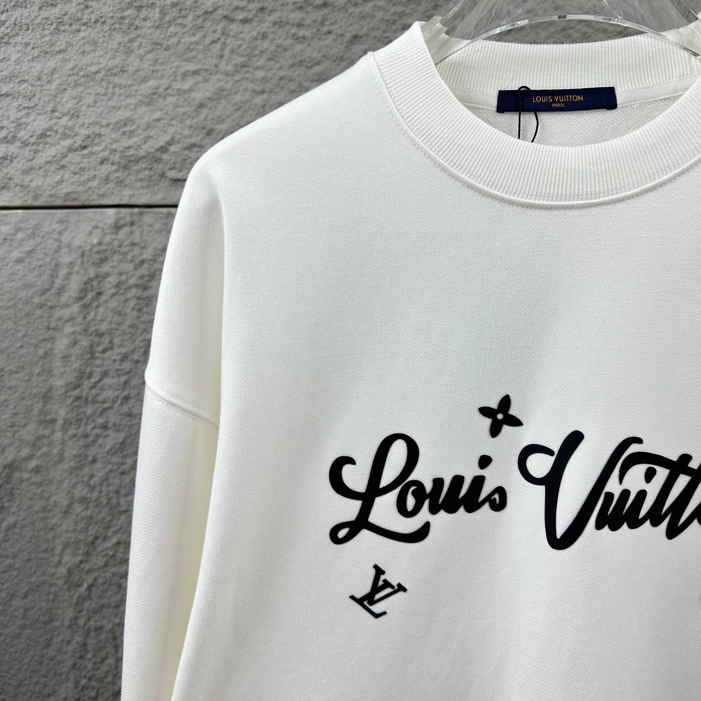 LV Long-Sleeve Crew Neck Sweatshirt 492183