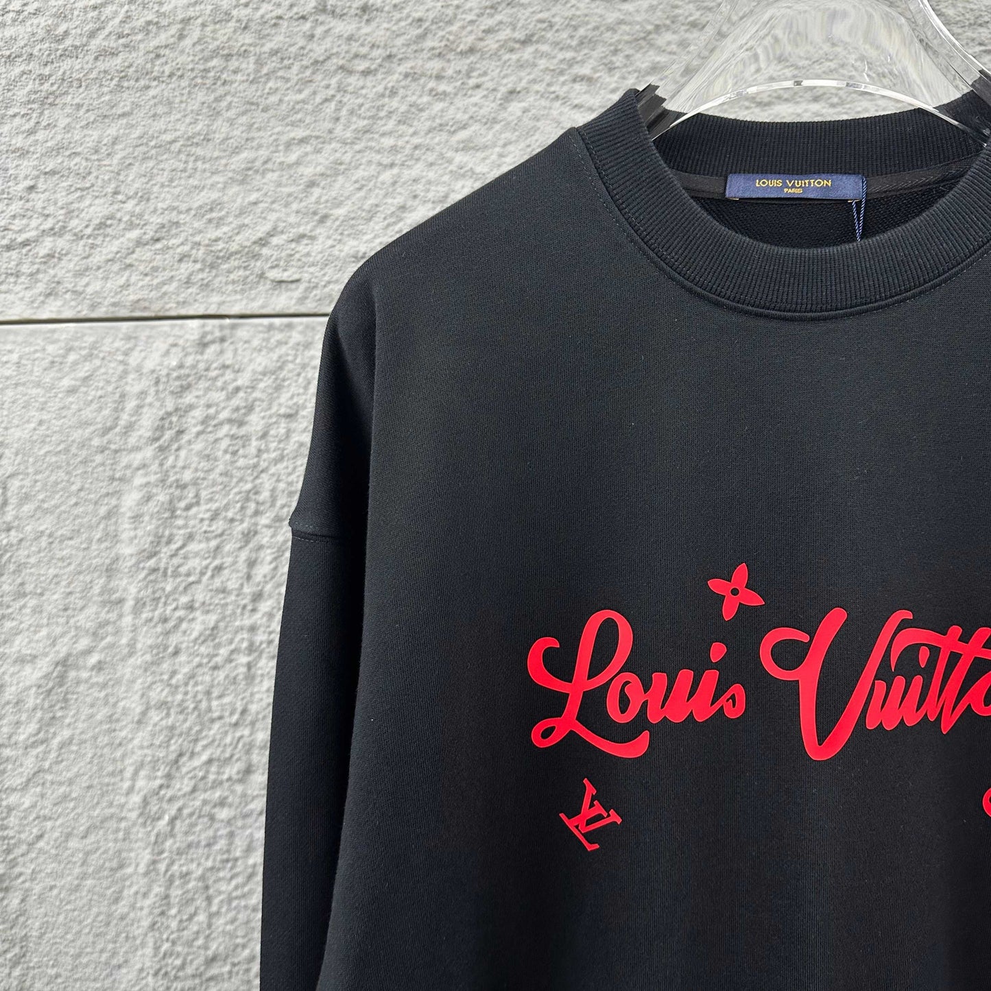 LV Long-Sleeve Crew Neck Sweatshirt 492181