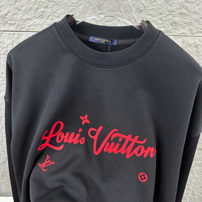 LV Long-Sleeve Crew Neck Sweatshirt 492181
