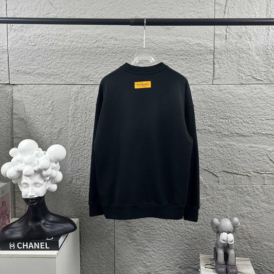 LV Long-Sleeve Crew Neck Sweatshirt 492177