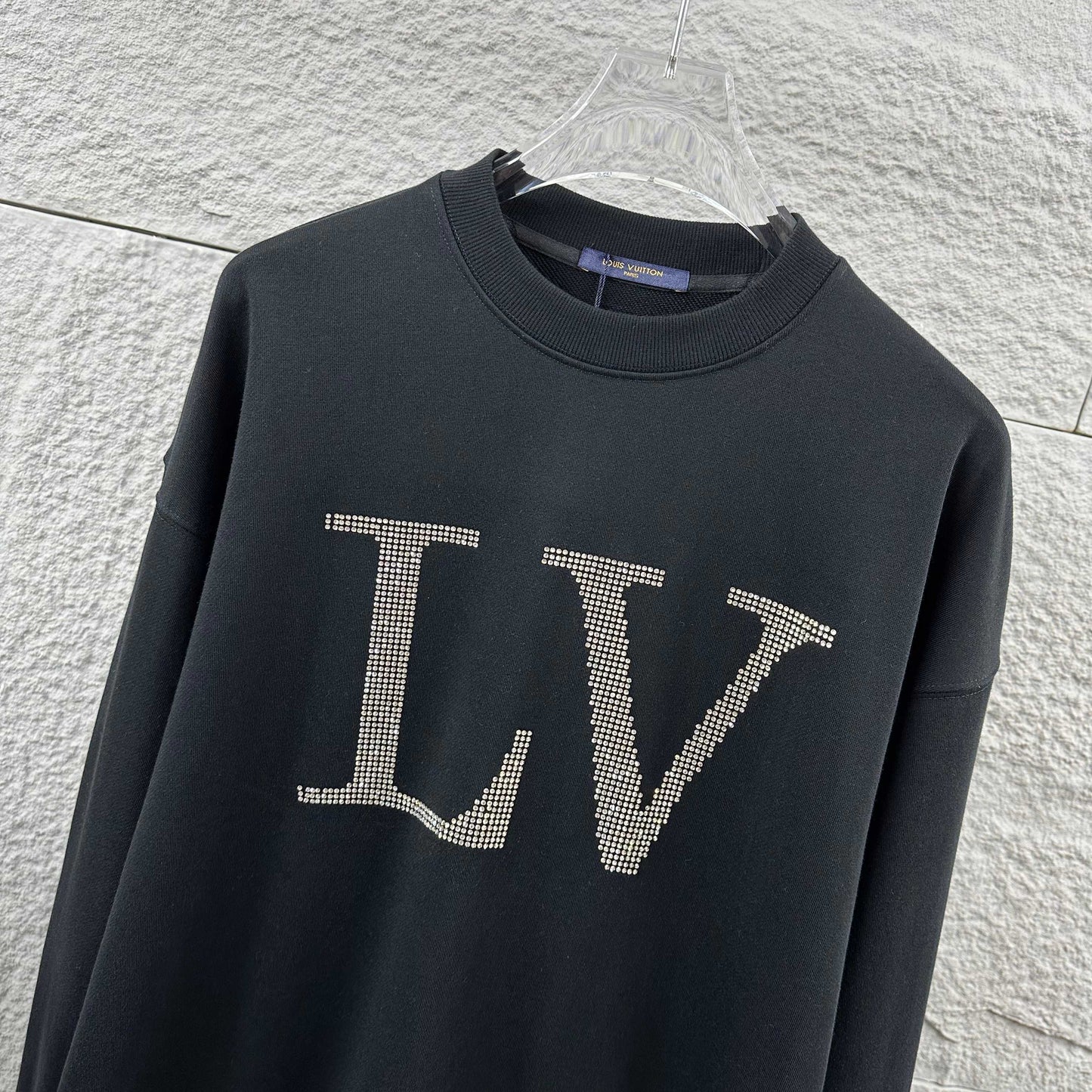 LV Long-Sleeve Crew Neck Sweatshirt 492177