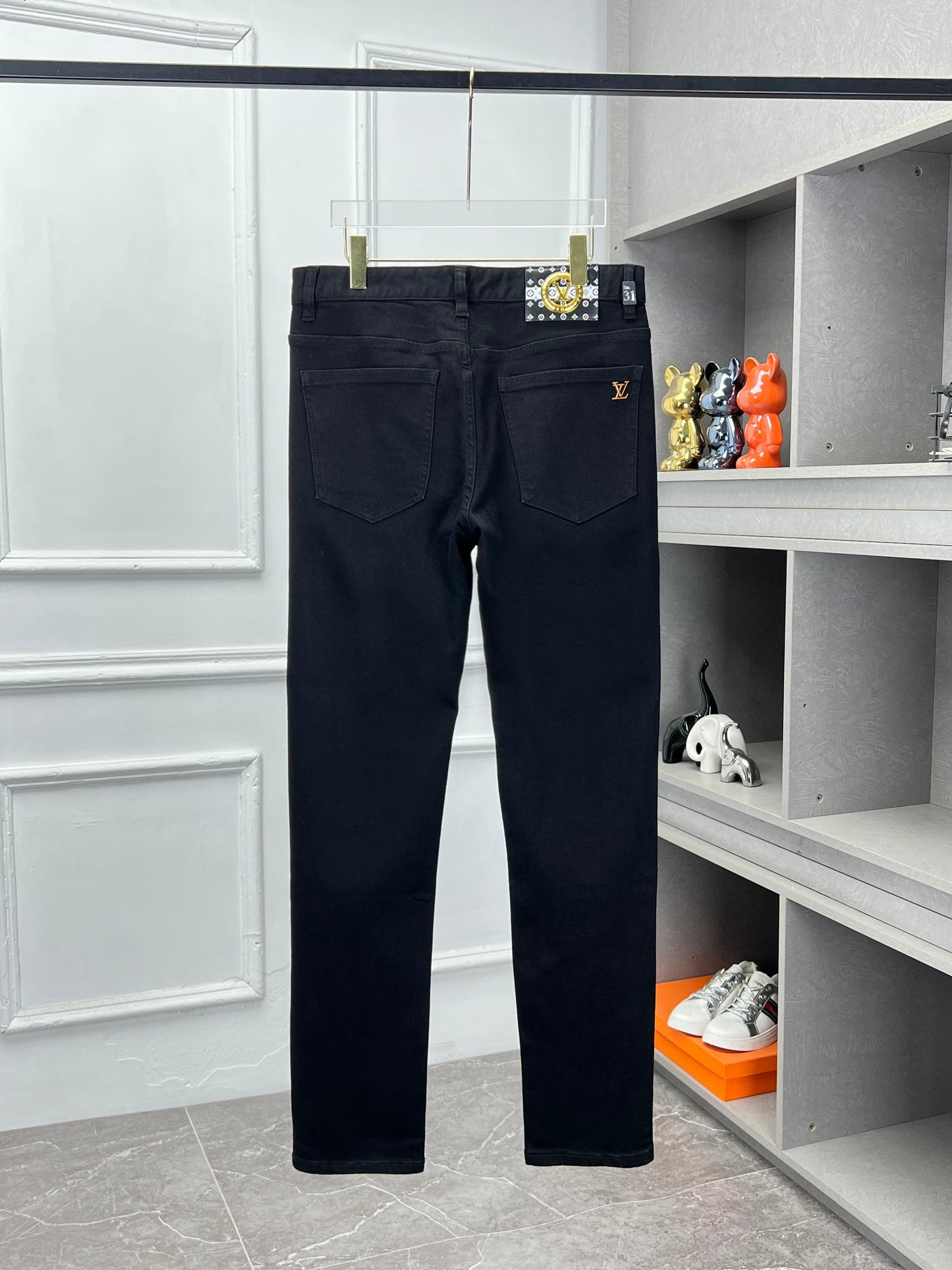 LV Black Jeans 492679