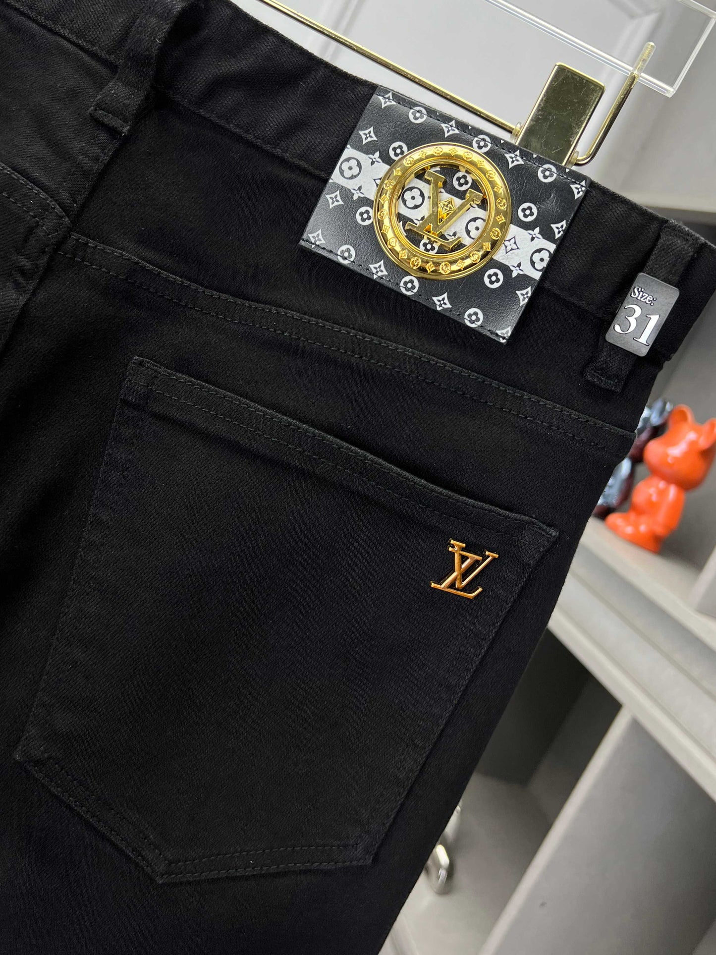 LV Black Jeans 492679