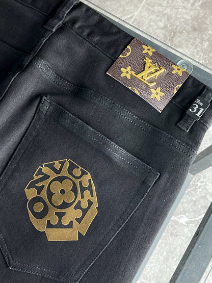 LV Black Jeans 492645