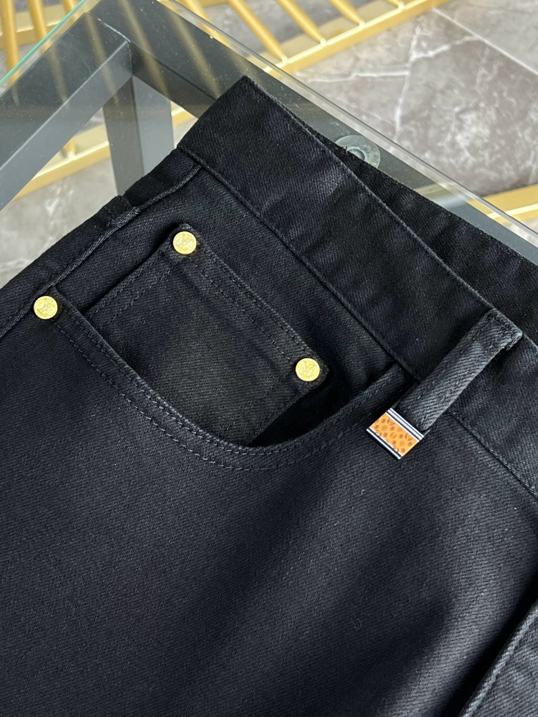 LV Black Jeans 492645