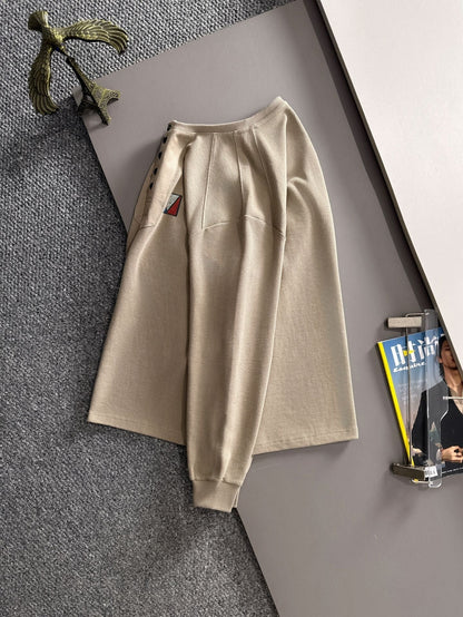 LV 25SS Lapel Sweatshirt Long Sleeve 494432