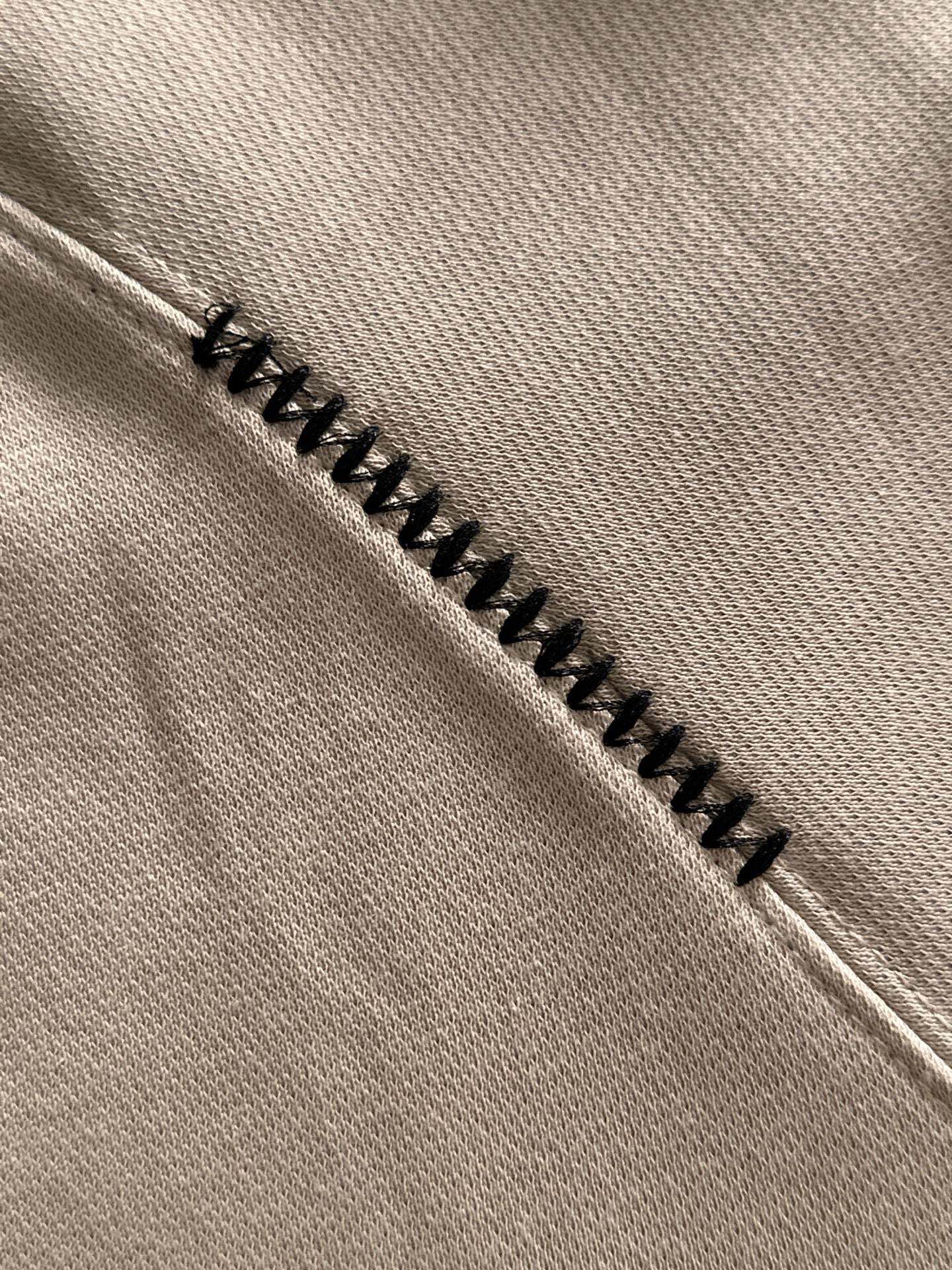 LV 25SS Lapel Sweatshirt Long Sleeve 494425