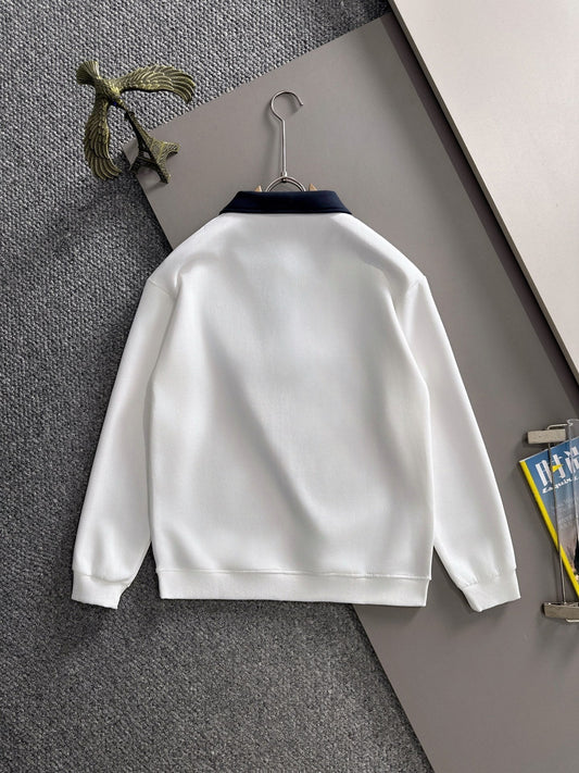LV 25SS Lapel Sweatshirt Long Sleeve 494413