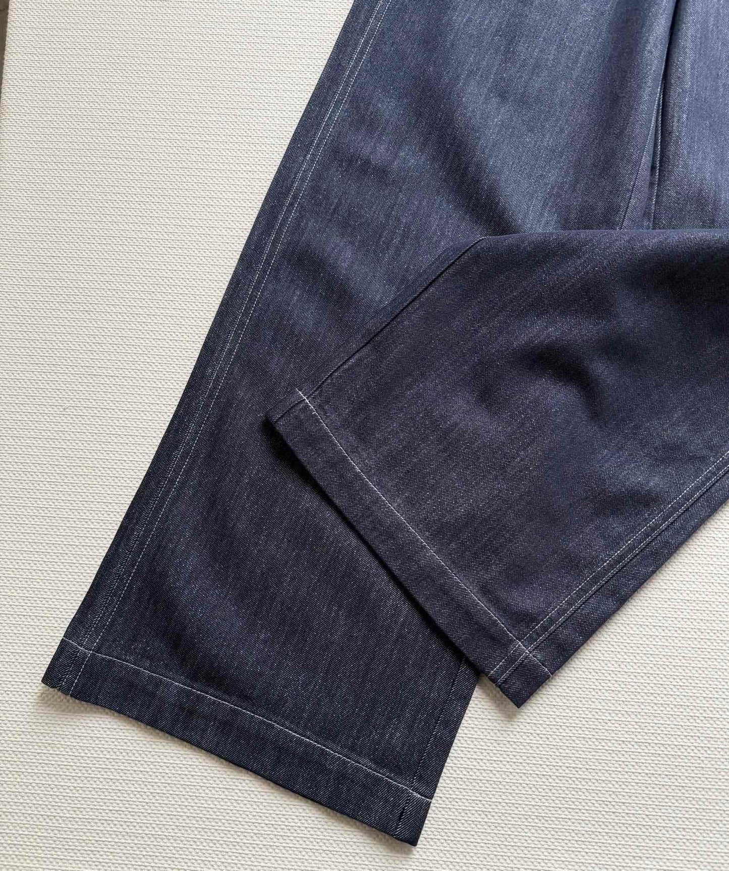 Celine 26SS Straight-leg Jeans Navy Blue in Denim