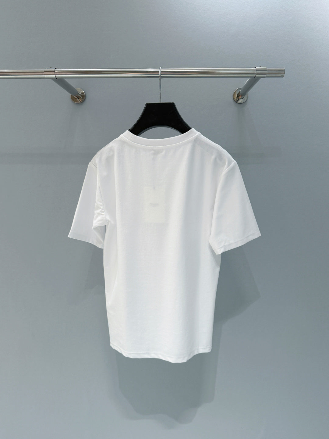 Celine 26SS Letter Print Short-Sleeve T-Shirt White in Cotton 940037