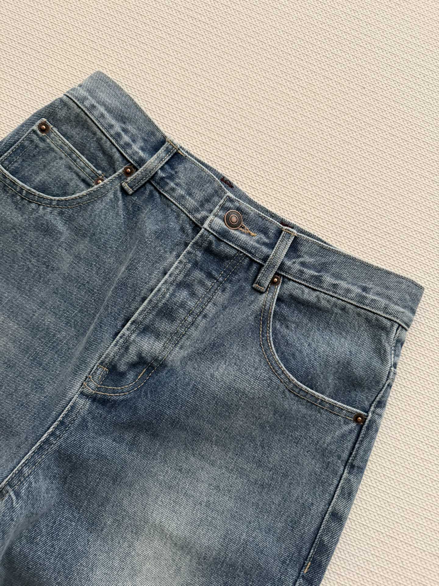 Celine 26SS Collection Jeans Blue in Denim 872693