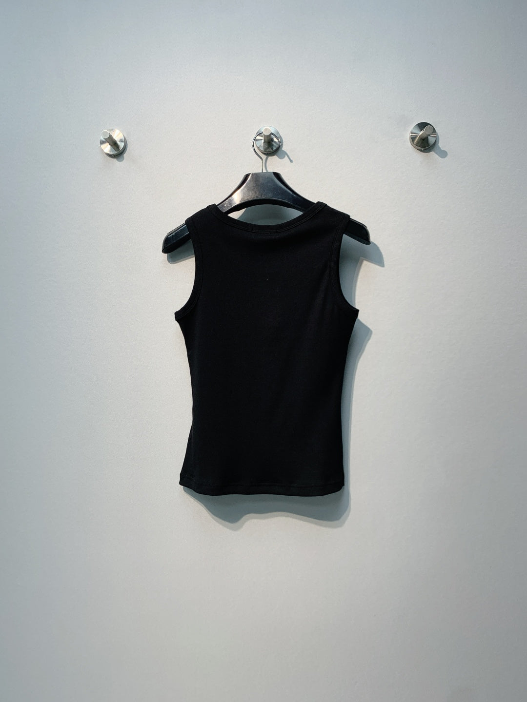 Celine 26SS Embroidered Vest Black in Cotton 106790