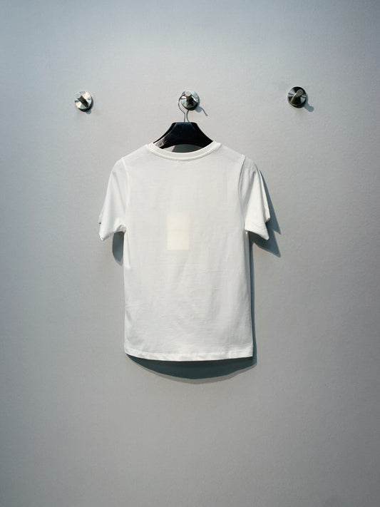 Celine 26SS  White Short-Sleeve T-Shirt in Cotton 101585