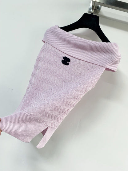 Chanel Vest Pink in Wool 125463