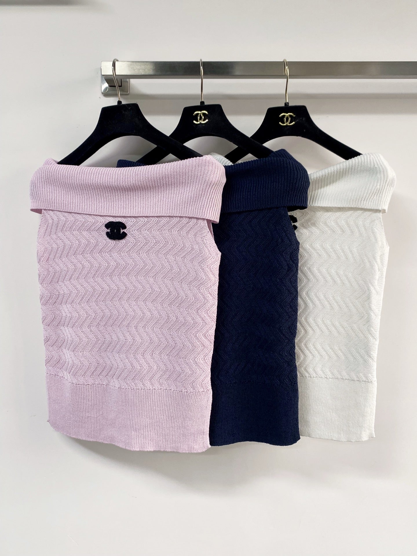 Chanel Vest Pink in Wool 125463