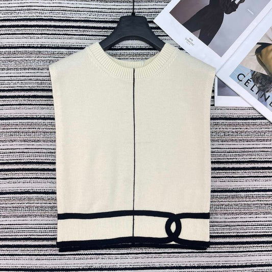 Chanel Vest Cream in Cashmere 133571