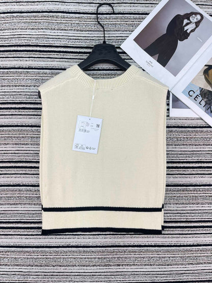 Chanel Vest Cream in Cashmere 133571