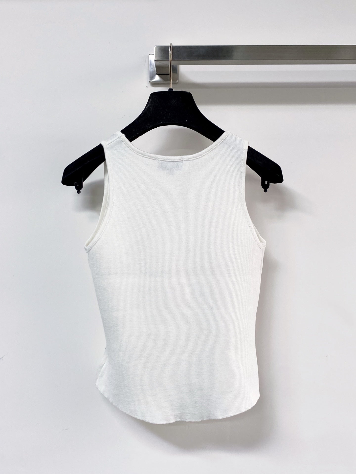 Chanel Tank Top White in Cashmere 125424