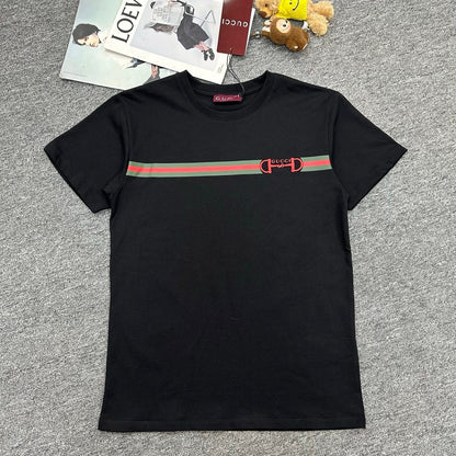 GG Featuring a Letter Stripe Print T-shirt in Cotton 138425