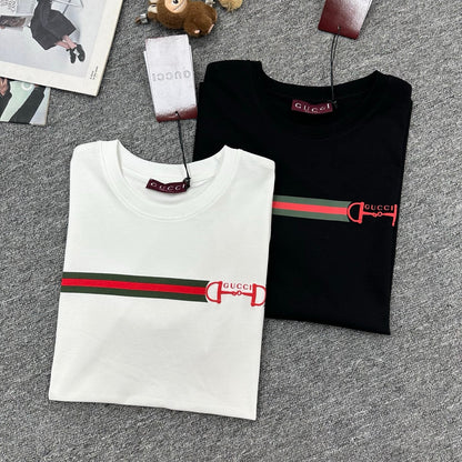 GG Featuring a Letter Stripe Print T-shirt in Cotton 138425
