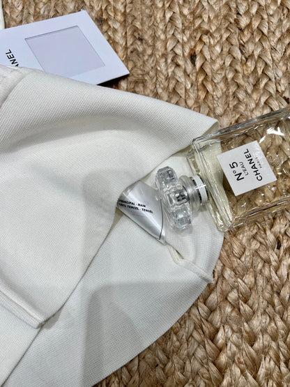Chanel 26SS  Knitted Camisole Cream in Tencel 161791
