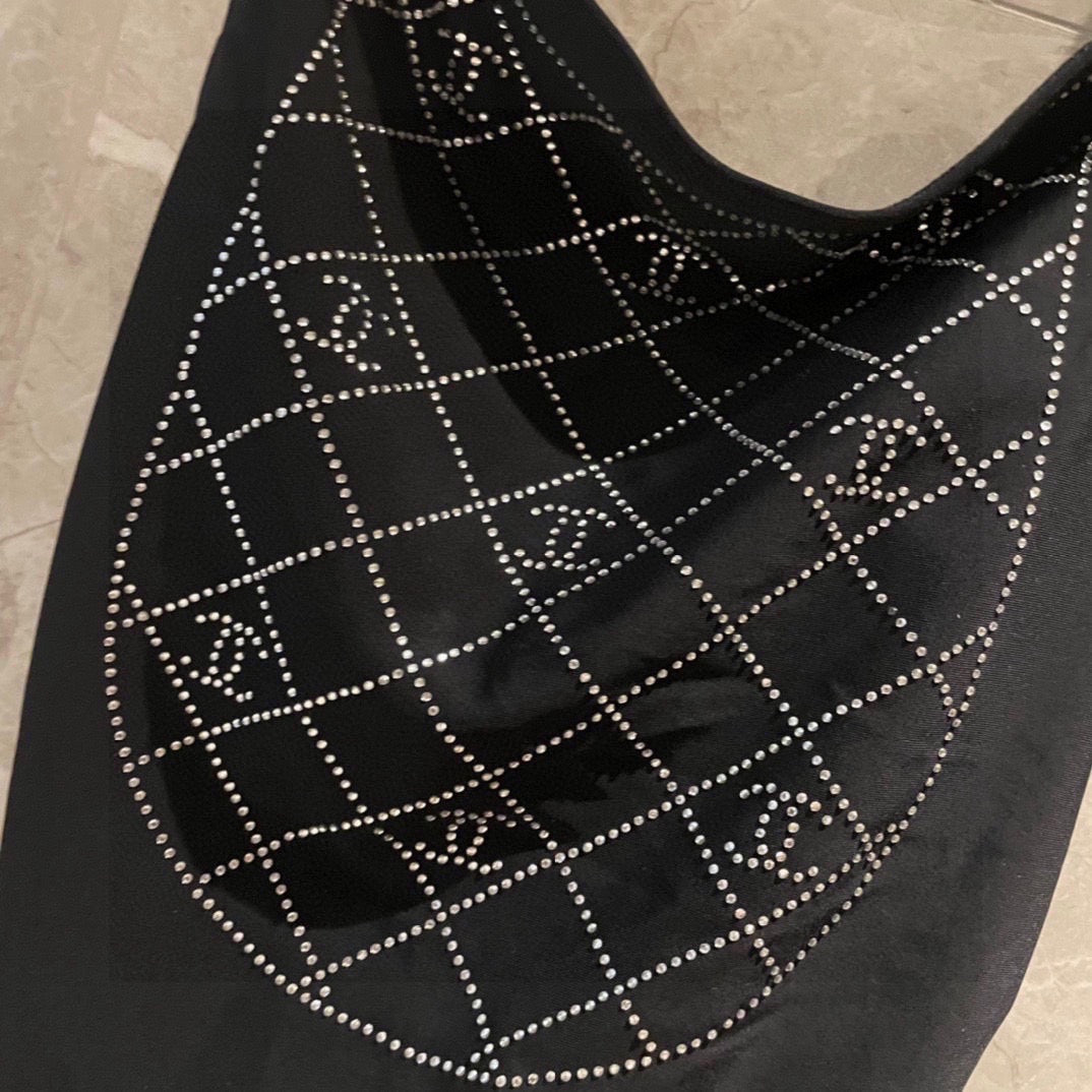 Chanel Onesie Swimsuit Black in Cotton 195169