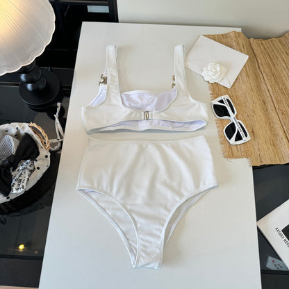 Celine Swimsuits White Cotton 201805