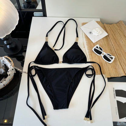 Celine Bikini Swimsuit Black in Polyamide 203012