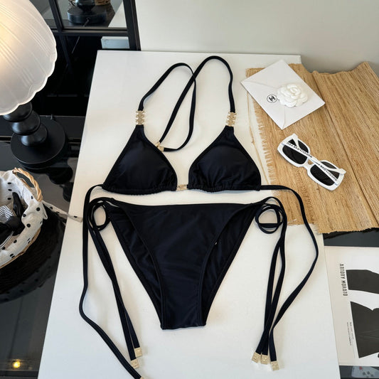 Celine Bikini Swimsuit Black in Polyamide 203012
