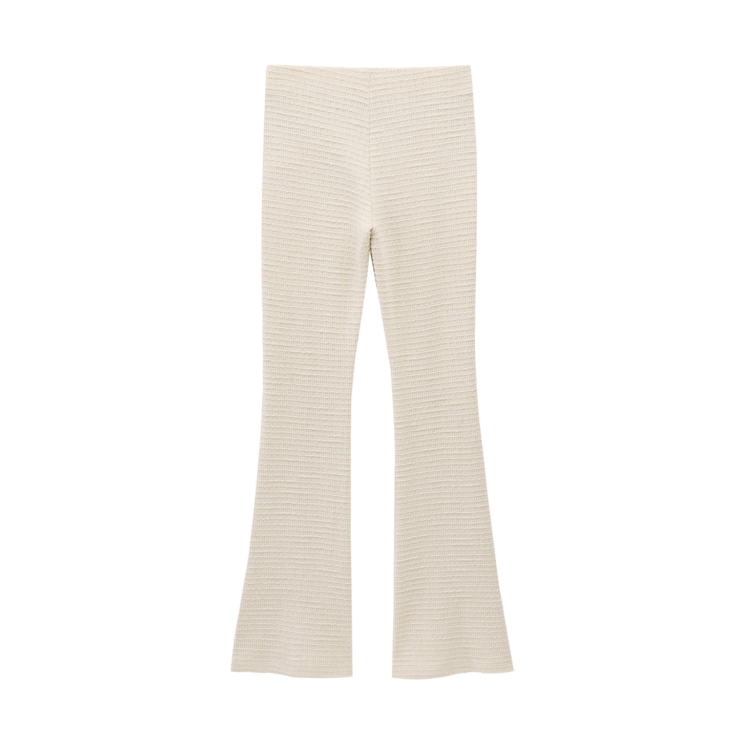 Ropa de mujer para primavera y verano, top de manga larga con lazo y pantalones acampanados