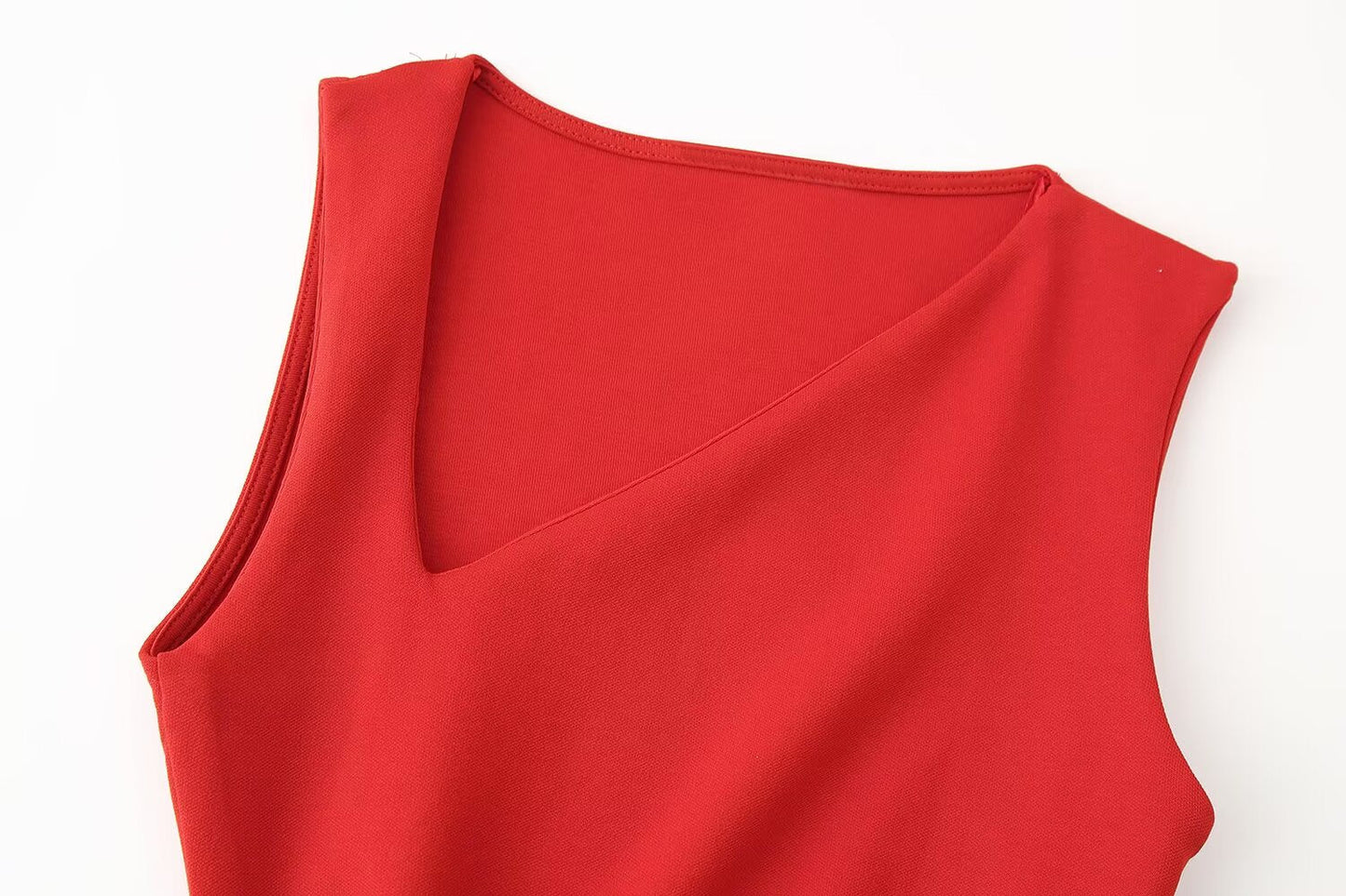 Vestido corto plisado informal de primavera y verano para mujer