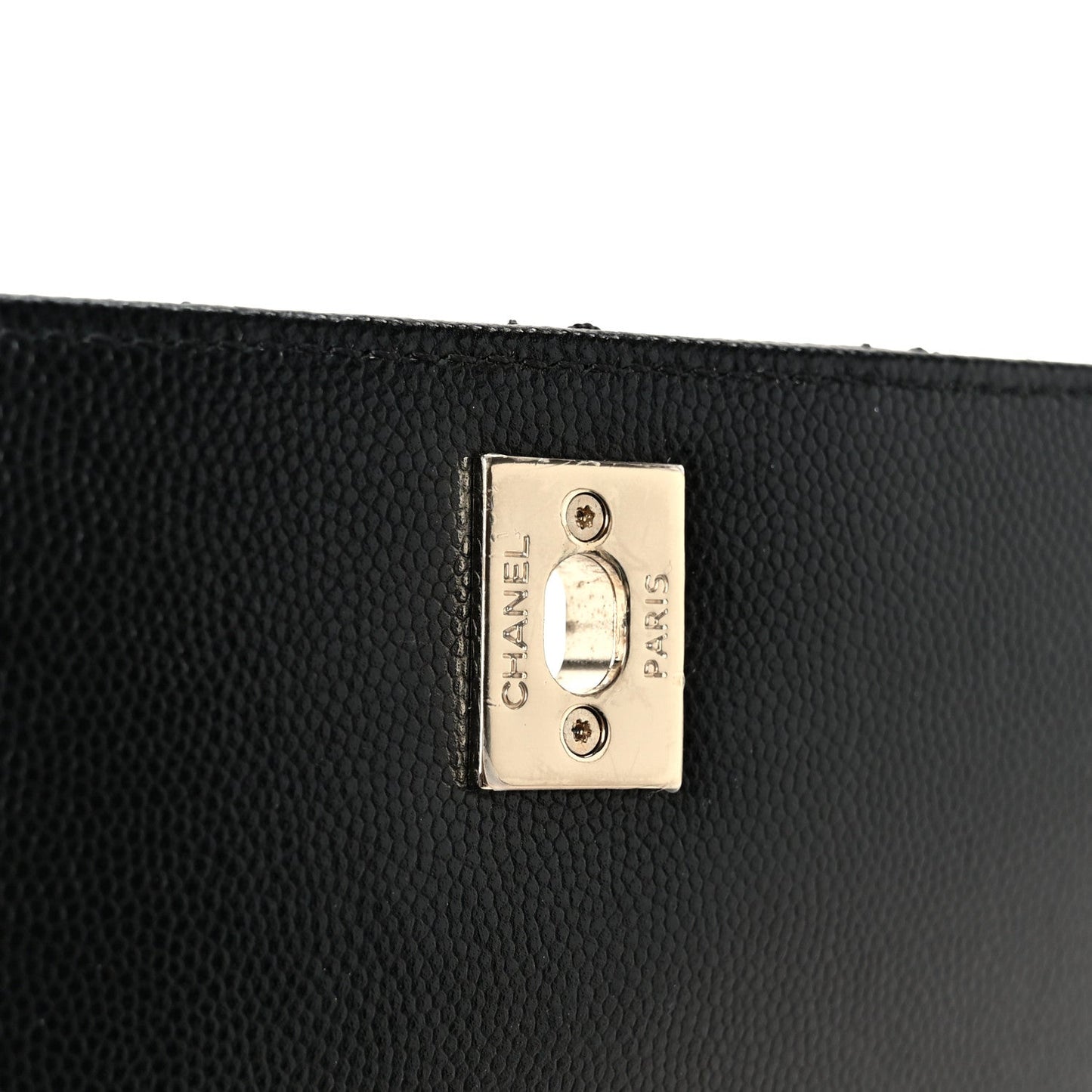 Caviar Quilted Extra Mini Coco Handle Flap Black