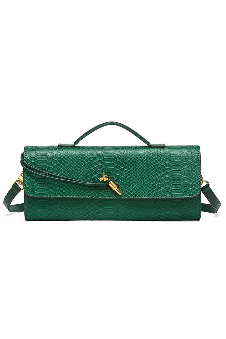 Woven Design Evening Clutch Bag