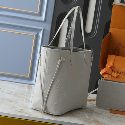 LOUIS VUITTON NEVERFULL MM BRUME 31CM M13758