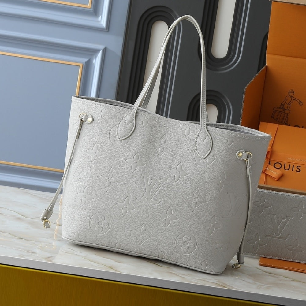 LOUIS VUITTON NEVERFULL MM BRUME 31CM M13758
