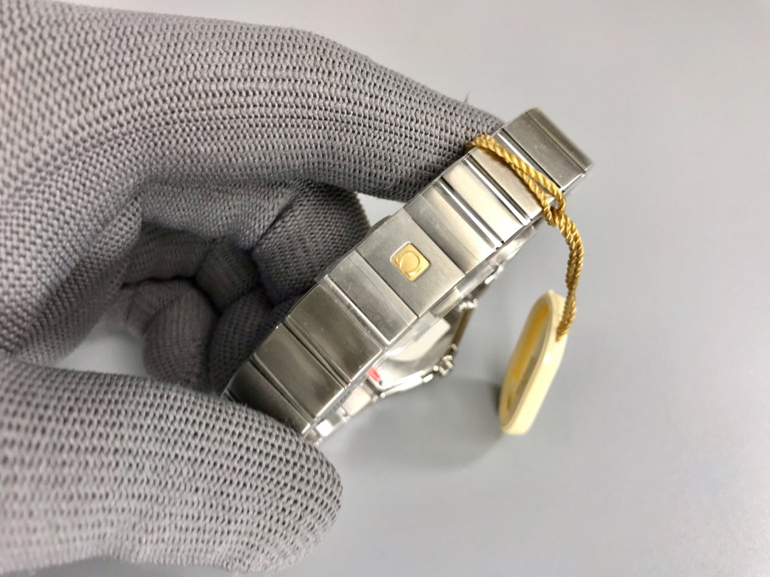 Omega Constellation 27mm Silver Mop Mother Pearl Dial