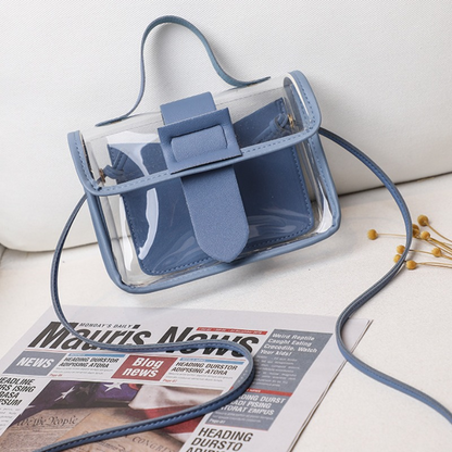 Fashion Casual Transparent Crossbody Bag