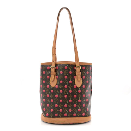 Monogram Cerises Bucket Bag