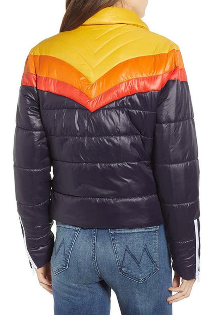 Chaqueta arcoíris para mujer