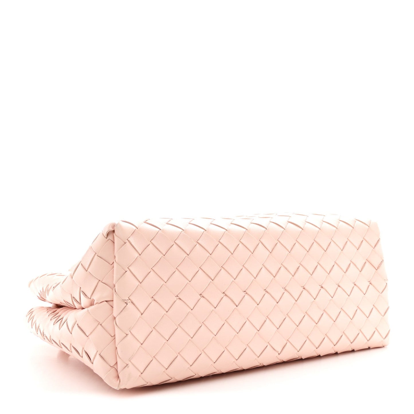 Nappa Intrecciato Medium Andiamo Shoulder Bag Cameo