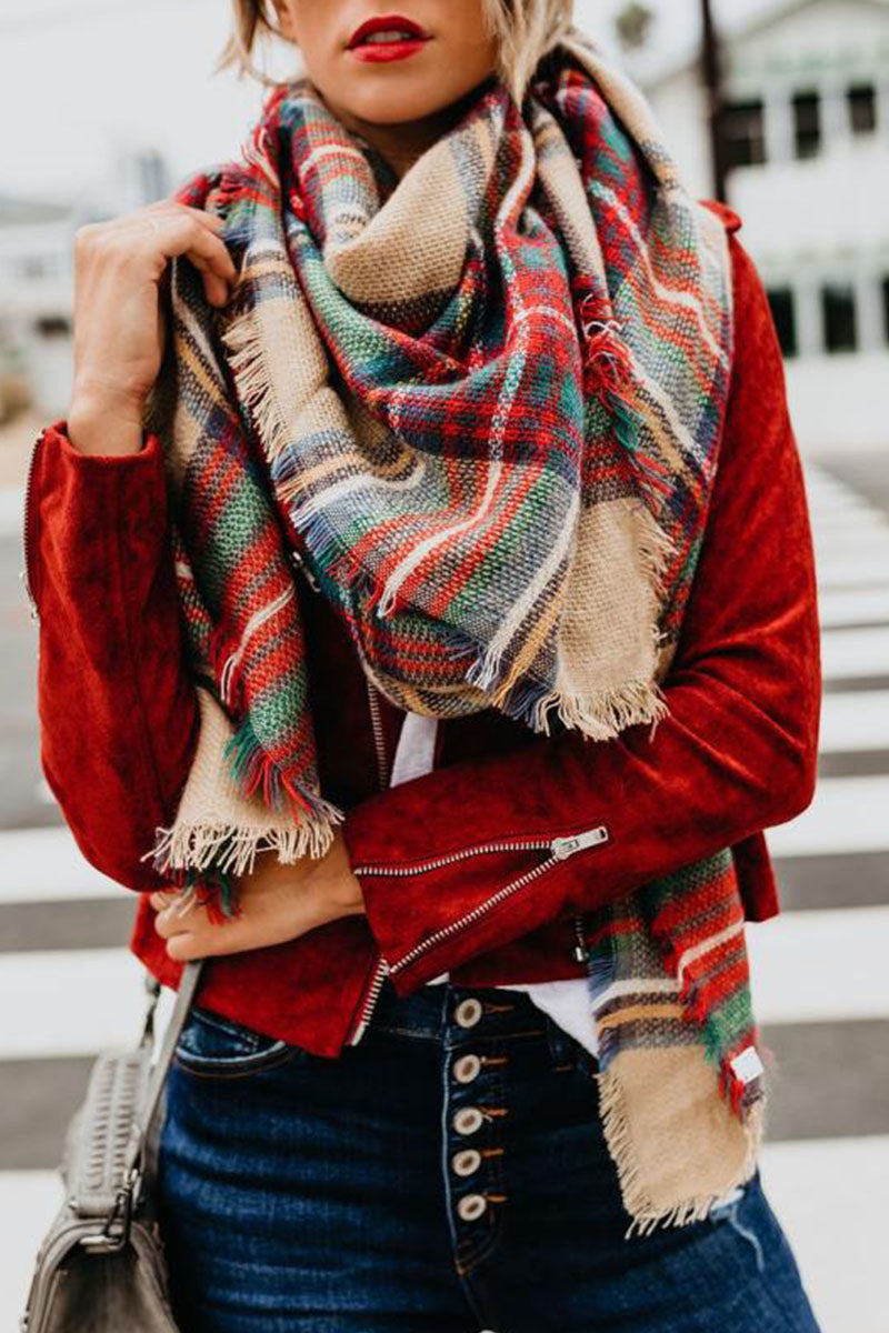 Cárdigan liso de moda urbana con cuello vuelto