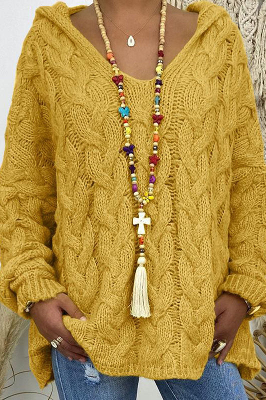 Suéteres con capucha y cuello de parches lisos de moda urbana (16 colores)